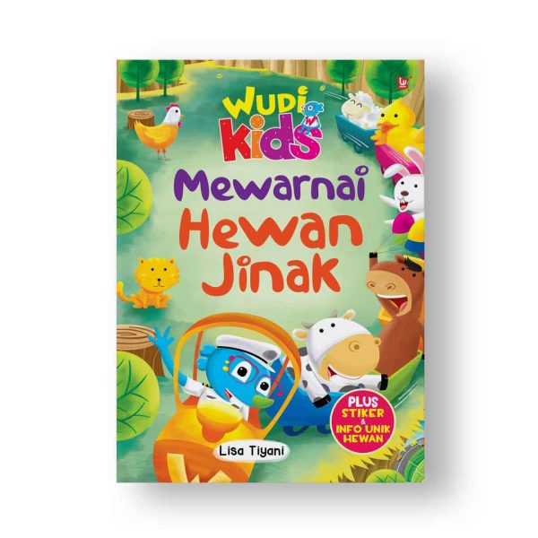 wudi kids mewarnai hewan jinak