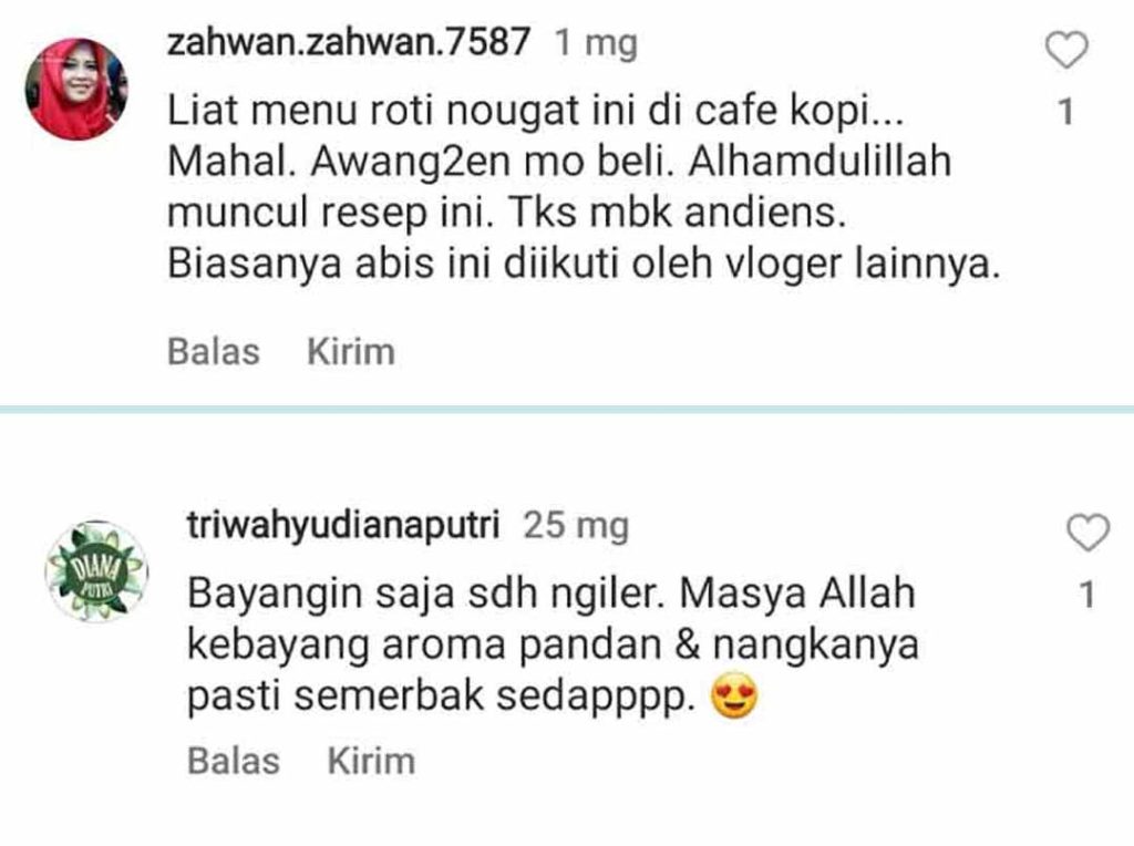 testimoni buku andins kitchen