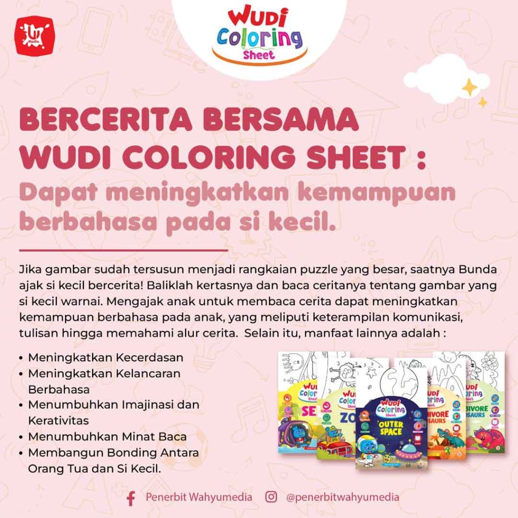 bercerita bersama wudi coloring sheet