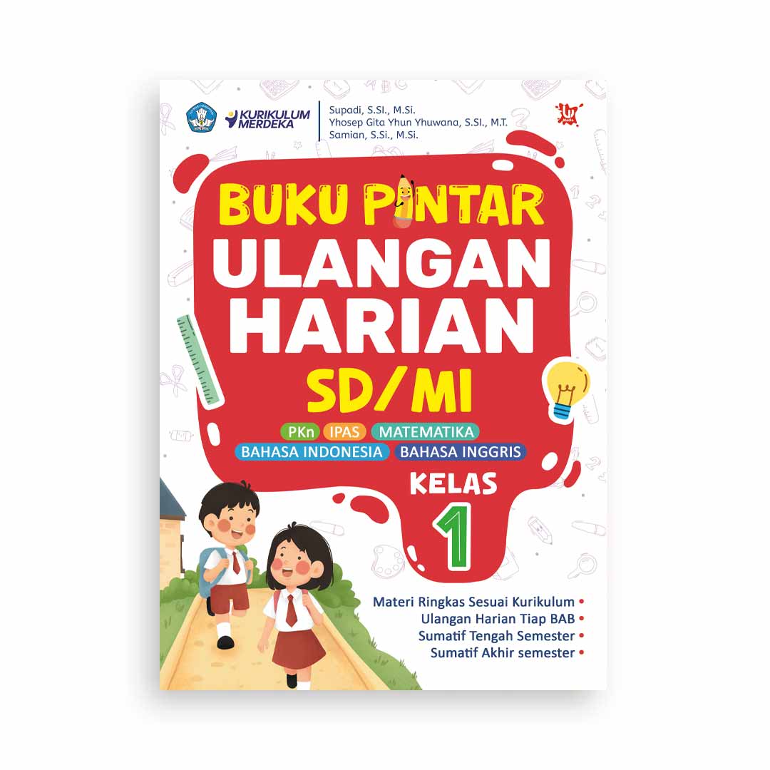 Buku Pintar Ulangan Harian SD/MI Kelas 1 SD/MI - Wahyumedia